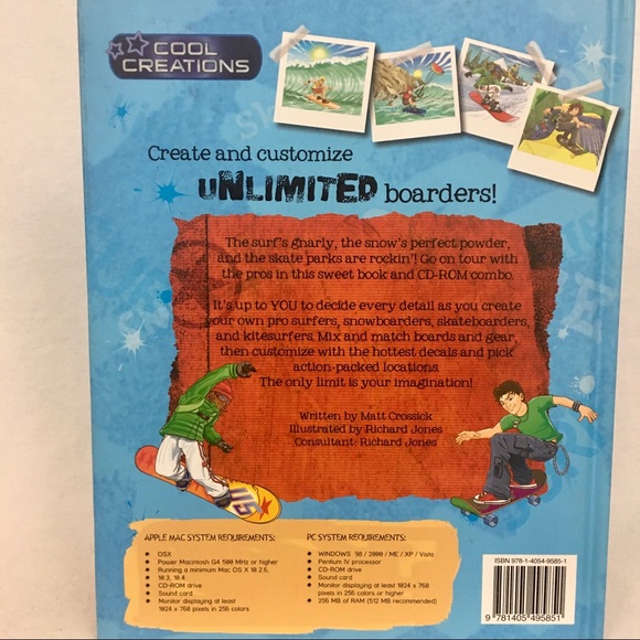 Interactive Kids Hardcover with Disc COOL CREATIONS (BUNDLE & SAVE!) - Picture 4 of 16